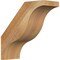 Ekena Millwork 4"W x 10"D x 10"H Funston Rough Sawn Knee Brace, Western Red Cedar BRC04X10X10FST00RWR - alternate 1